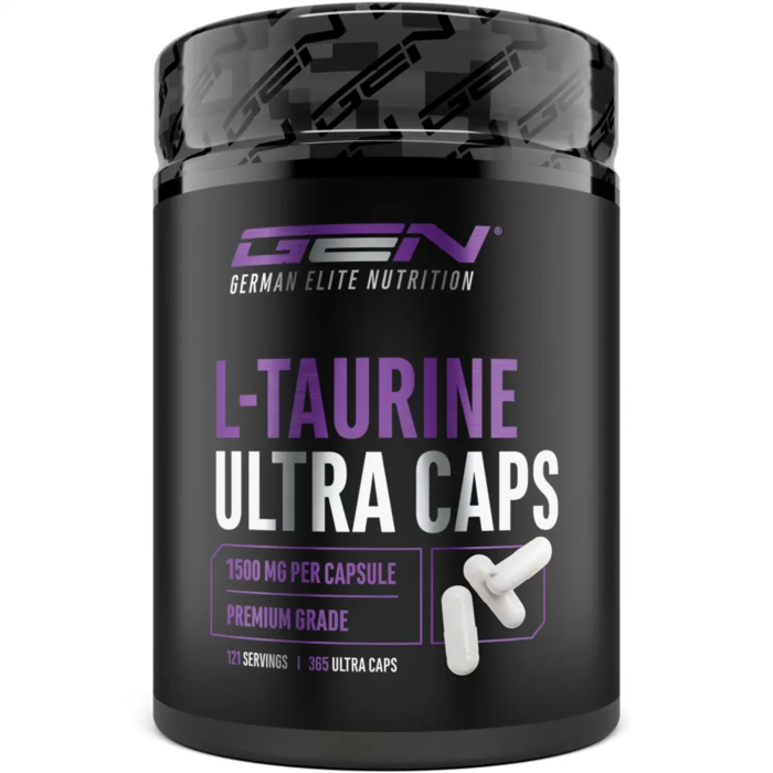 Cápsulas de L-Taurina Ultra, 365 Cápsulas