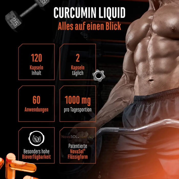 Cúrcuma NovaSol® – 500mg, 120 cápsulas