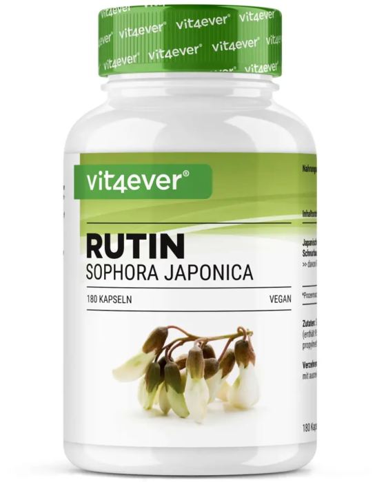  Rutina 500mg - 180 cápsulas vegan