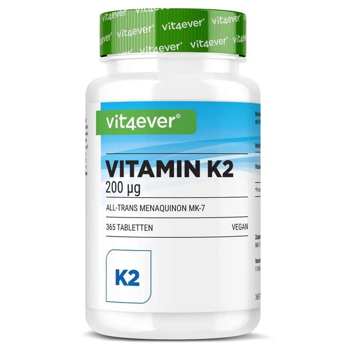 Vitamina K2 - K2Vital - Menaquinona MK-7 - 365 comprimidos