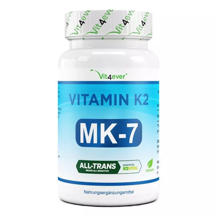 Vitamina K2 - K2Vital - Menaquinona MK-7 - 365 comprimidos