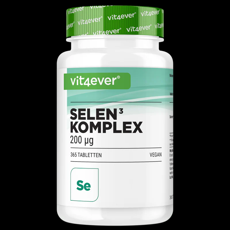 Complexo de selénio 3 vezes - 200µg - 365 comprimidos