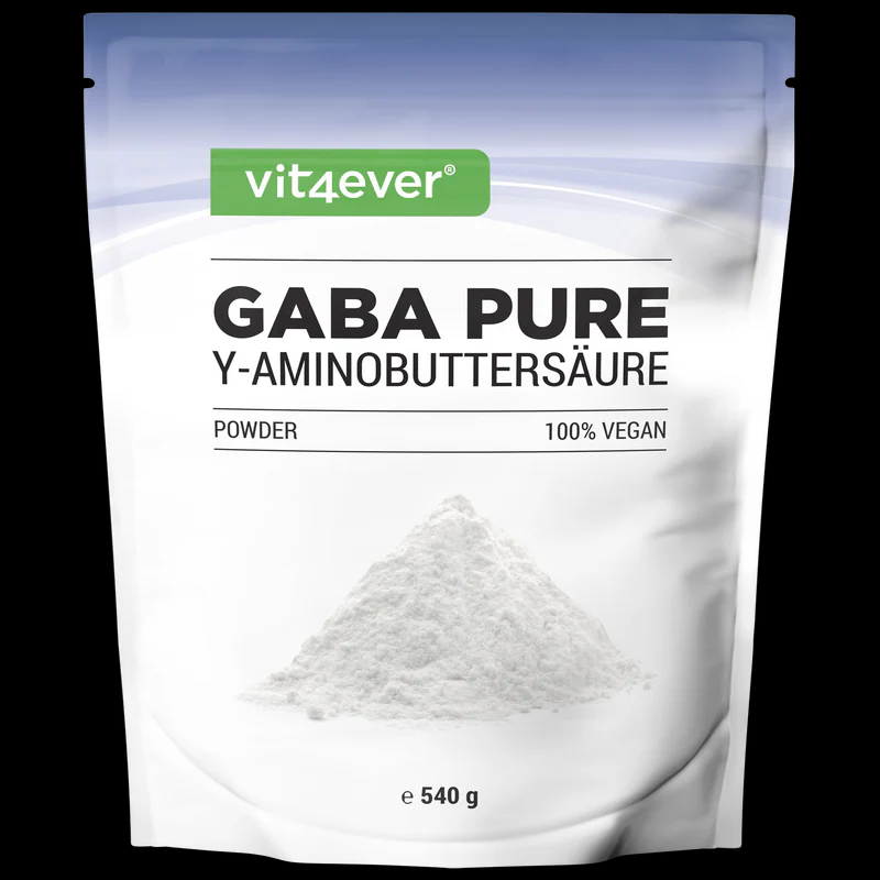 Gaba Pure - ácido gama-aminobutírico em pó - 540g