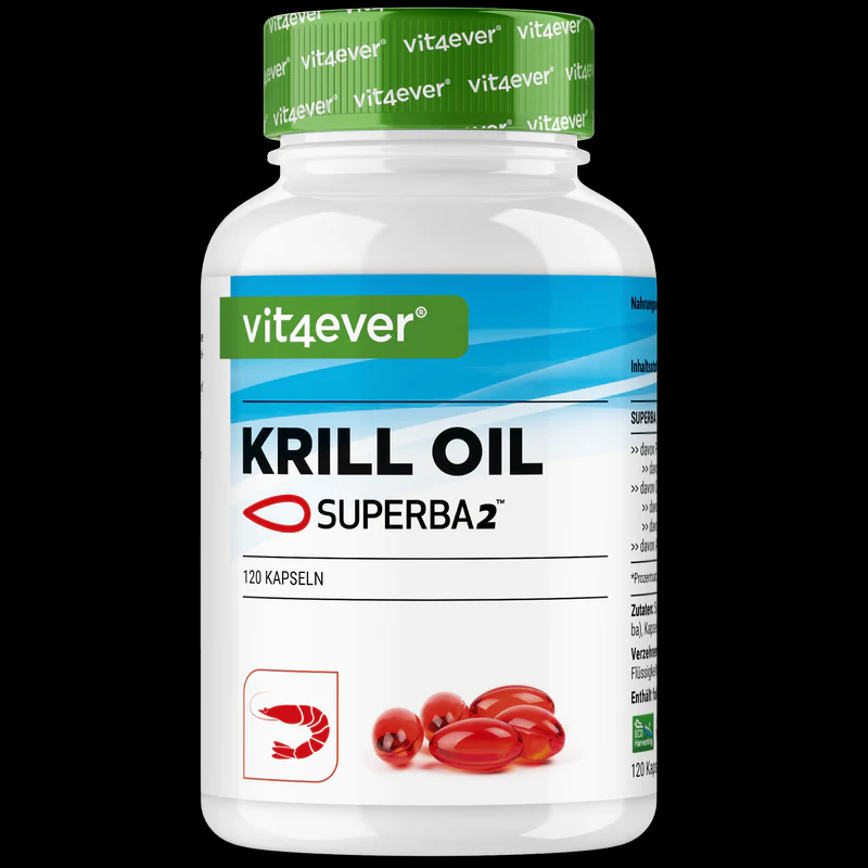 Ómega 3 de óleo de Krill 500mg - 120 cápsulas