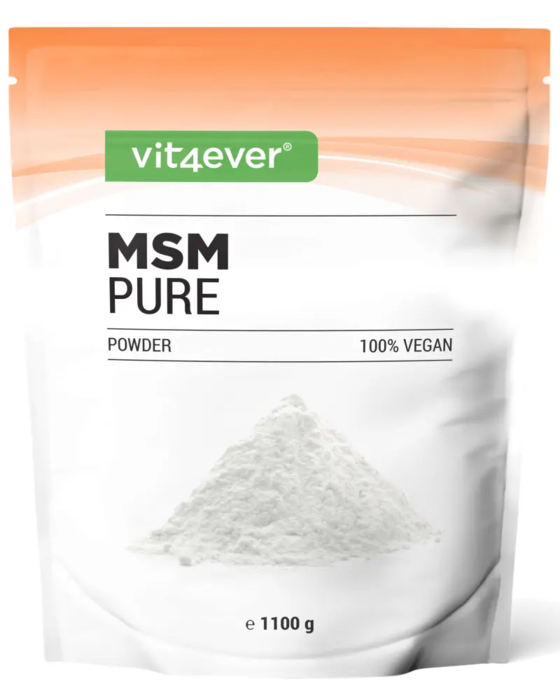 MSM em pó - metilsulfonilmetano cristalino 99,9% puro - fator de malha 40-80- 1,1kg