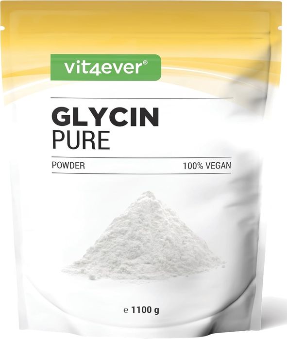 Glicina Pura (glicinato de magnésio) - 1100g