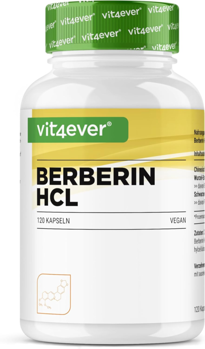 Berberina HCL Intenso 500mg - 120 cápsulas