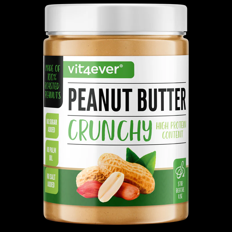 100% manteiga de amendoim (CRUNCHY) - manteiga de amendoim 1000 g
