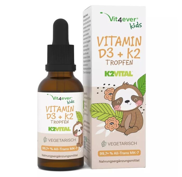 Vitamina D3 + K2 - KIDS - gotas 10ml