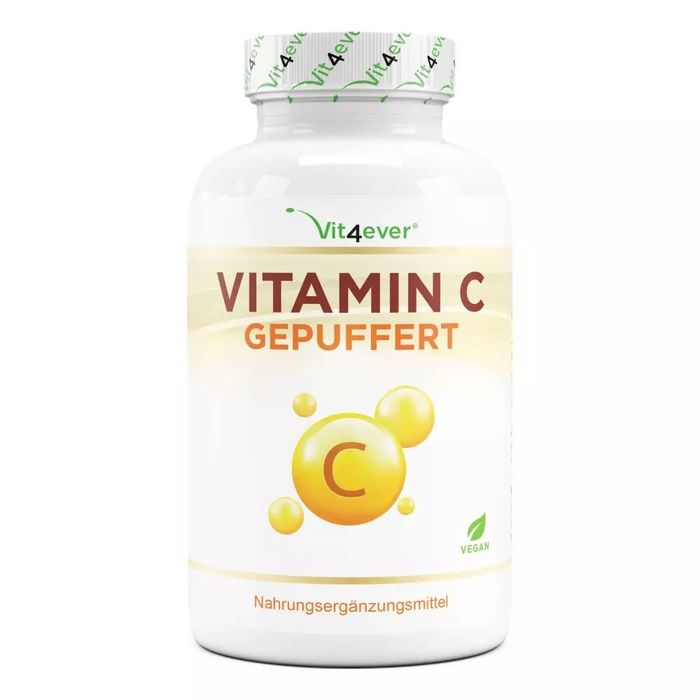 Vitamina C - Tamponada - 365 Cápsulas