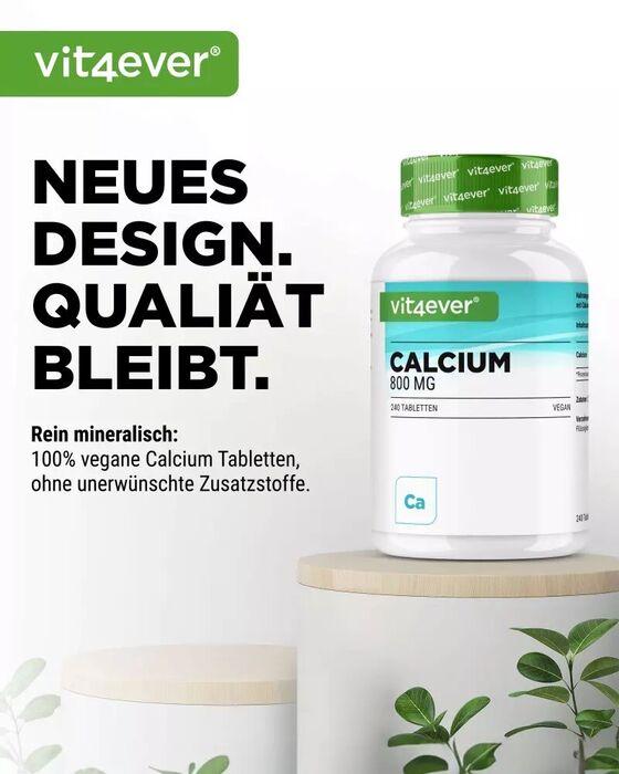 Cálcio, 800 mg - 240 comprimidos