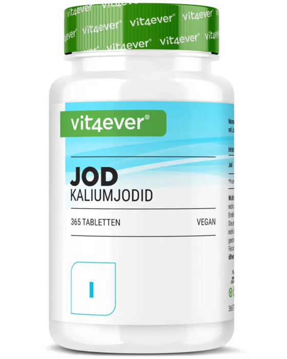 Iodo - 400 mcg, 365 comprimidos 