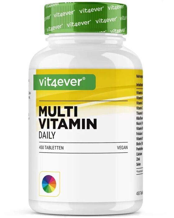 Multivitamínico Diário, 450 comprimidos