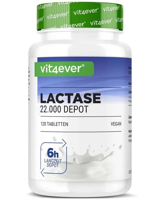 Lactase Depot 22.000, 120 comprimidos