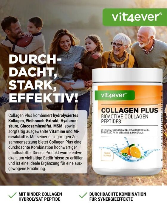 Colágeno Plus - Laranja, 500 g