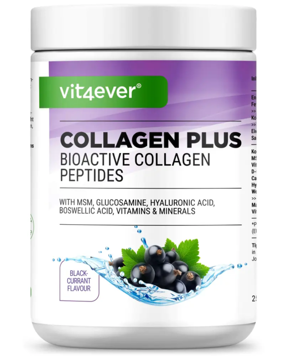 Colágeno Plus - Groselha Preta, 500 g