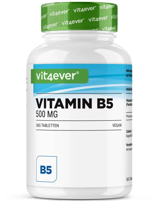 Vitamina B5, 365 comprimidos