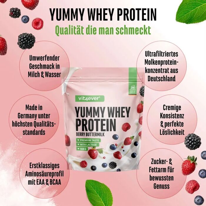 Whey Protein - Yummy - 908 g - diversas variedades