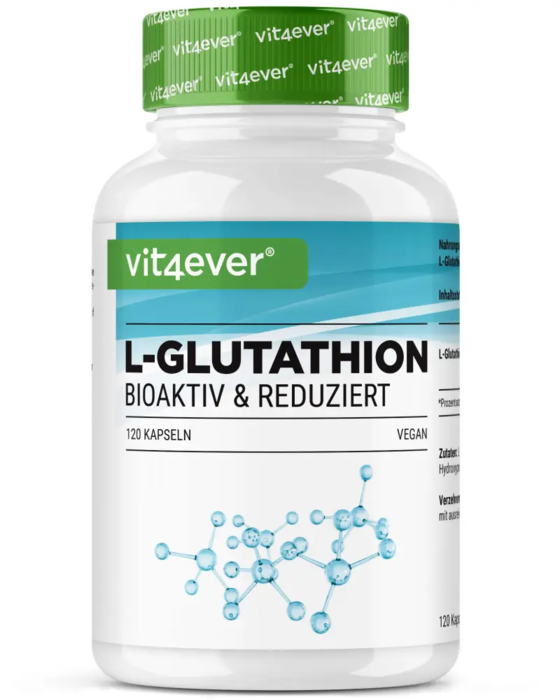 L-Glutationa, 120 cápsulas