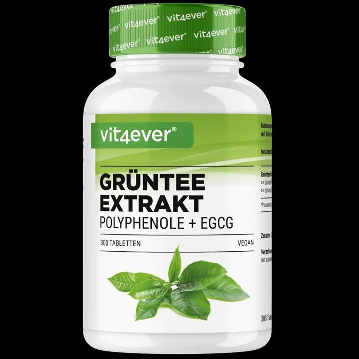 Extrato de chá verde, 300 comprimidos