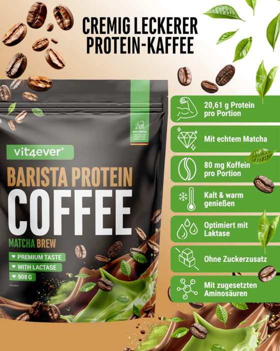 Barista Whey - 908 g - Matcha