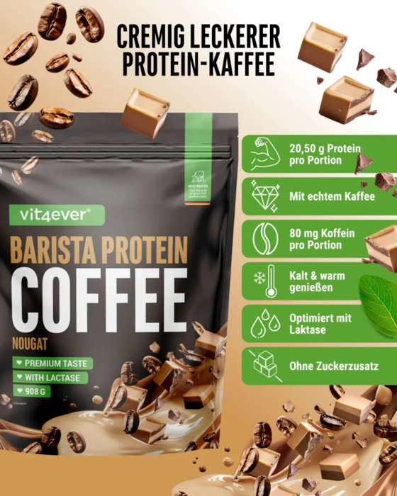 Barista Whey - 908 g - Nougat