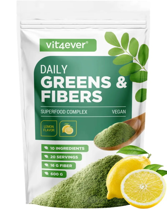Daily Greens & Fibers - diversas variedades, 600 g
