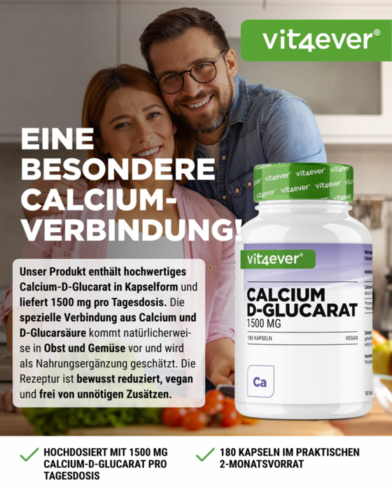 Cápsulas de D-glucarato de cálcio
