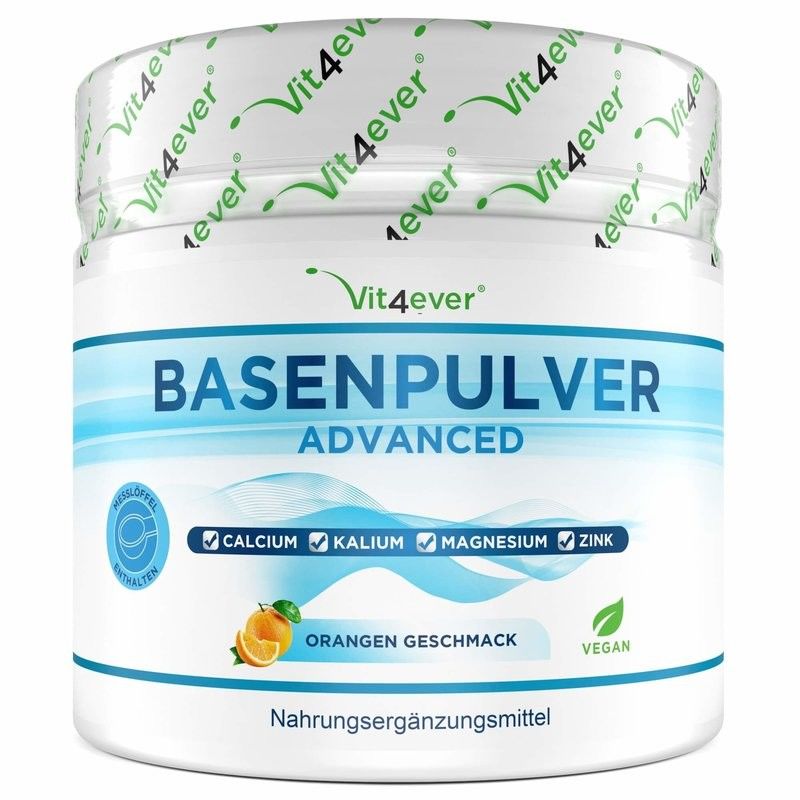 Base Powder Advanced - 360 g (72 porções diárias) - bases 100% orgânicas à base de citrato