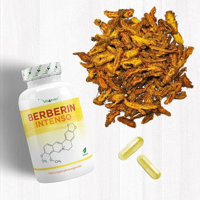 Berberina HCL Intenso 500mg - 120 cápsulas