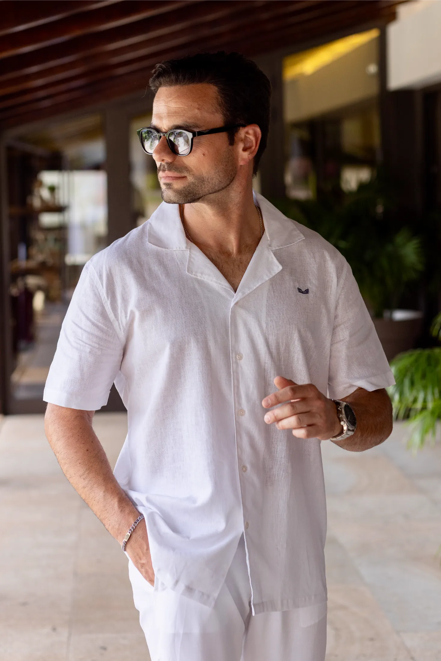 Camisa Resort Linen Essential