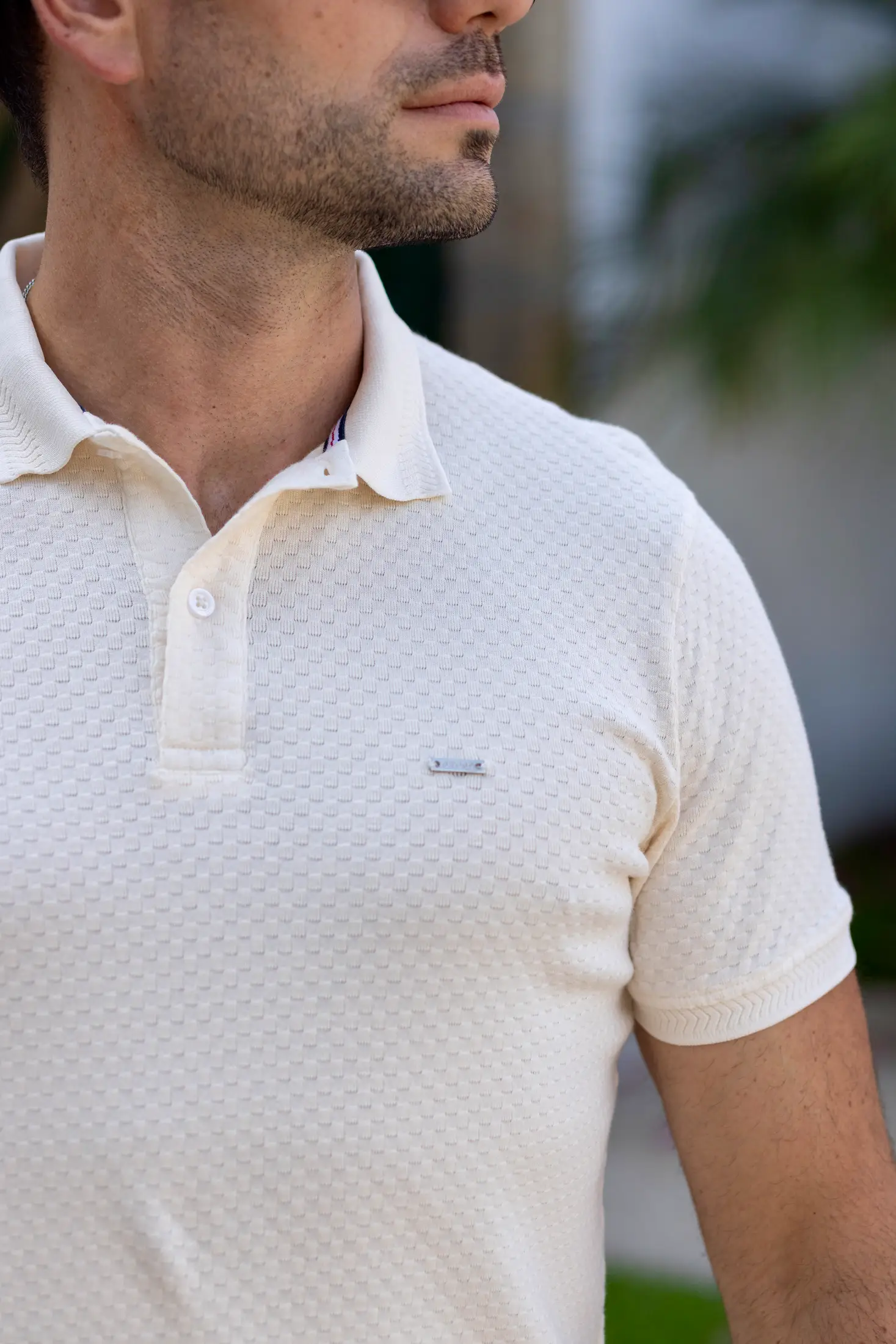 Polo Diamond Knit