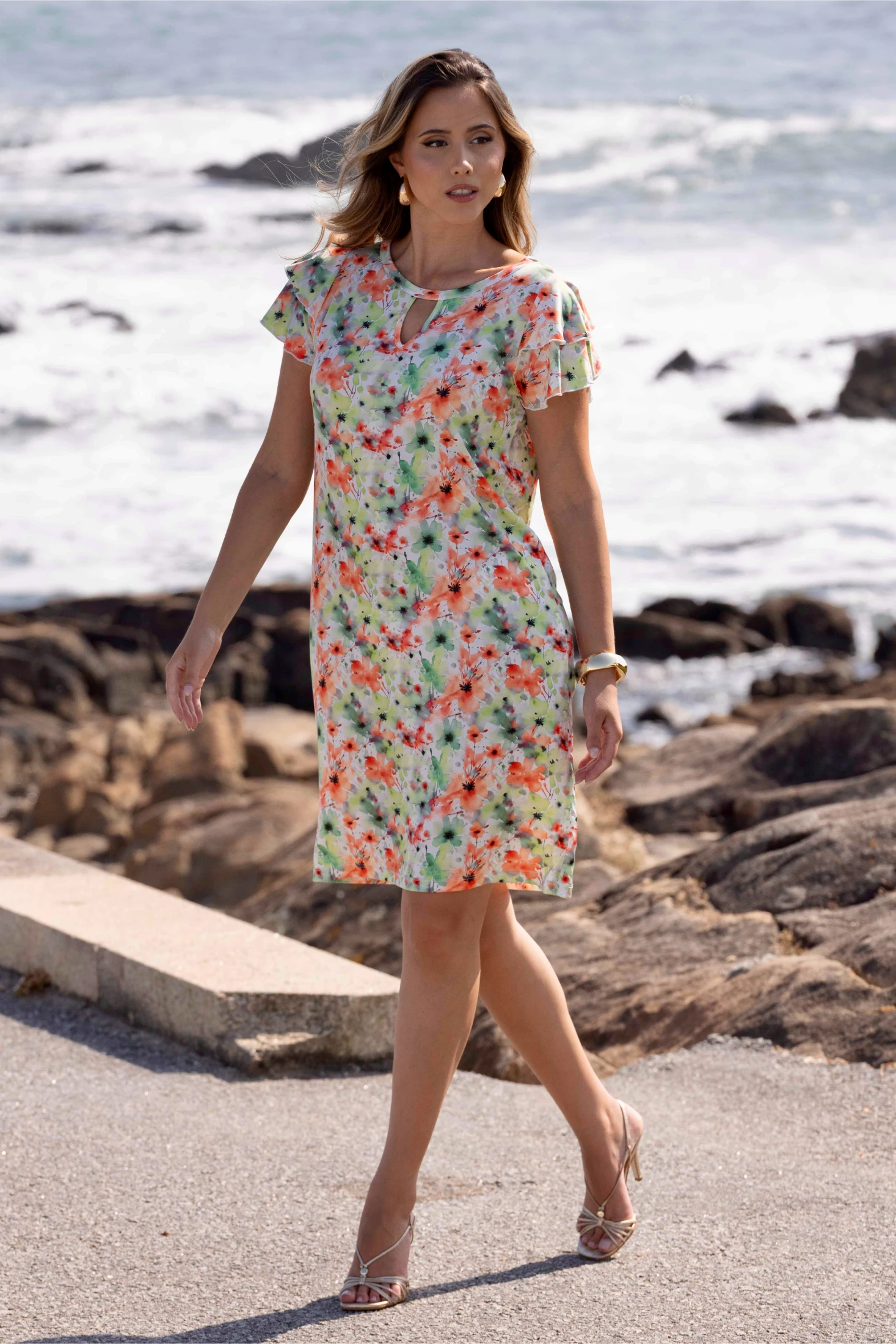 Vestido Midi Summer Petals