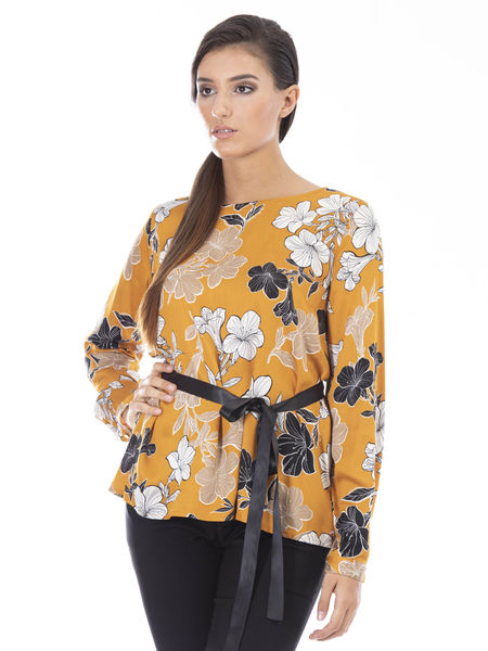 Blusa com estampado