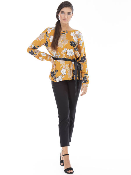 Blusa com estampado