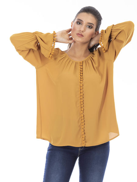 Blusa com aplicações (+ Cores)