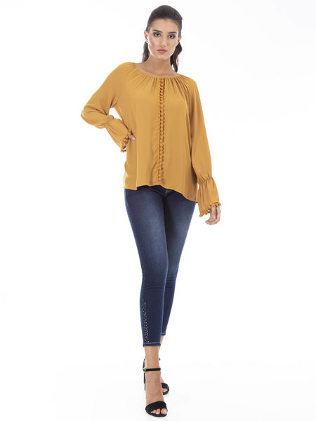 Blusa com aplicações (+ Cores)