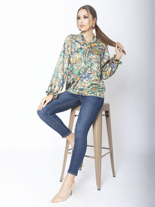 Blusa estampada