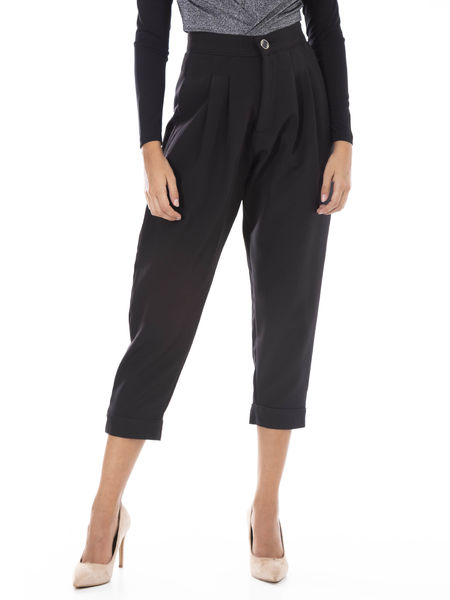  Calça com pinças