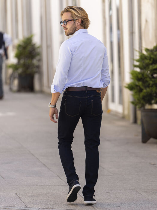 Calça de ganga slim fit