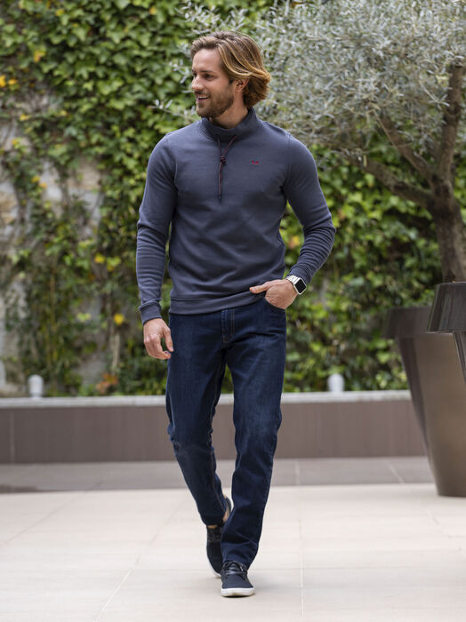 Sweat c/ gola e cordão (+ Cores)