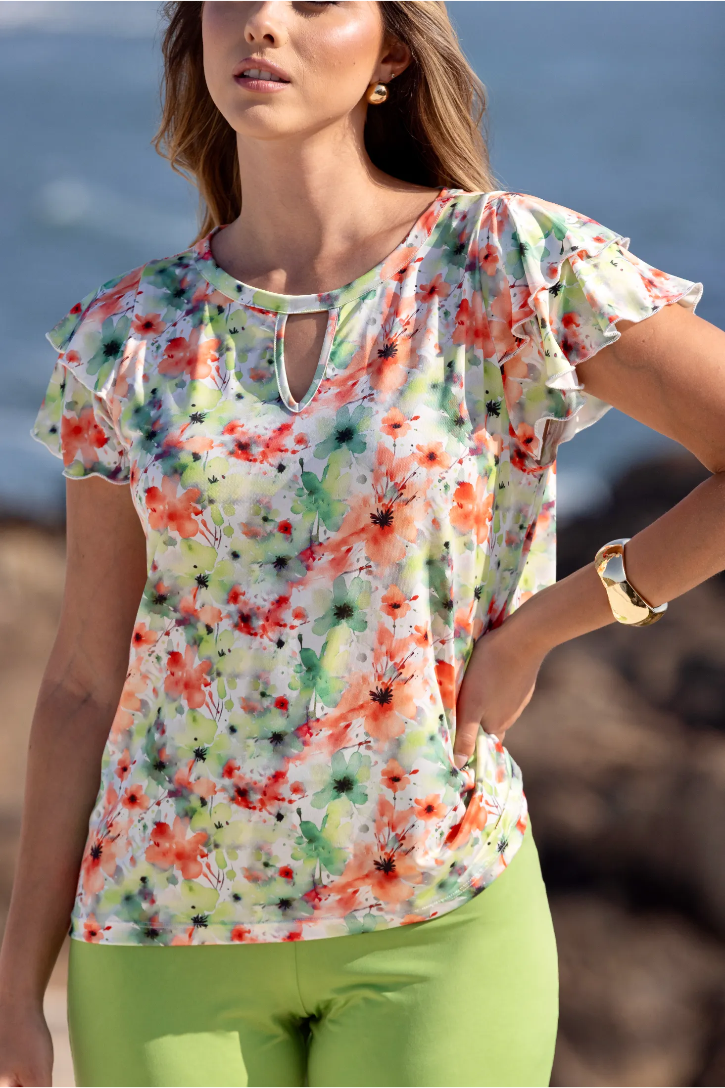 T-shirt Garden Ruffle