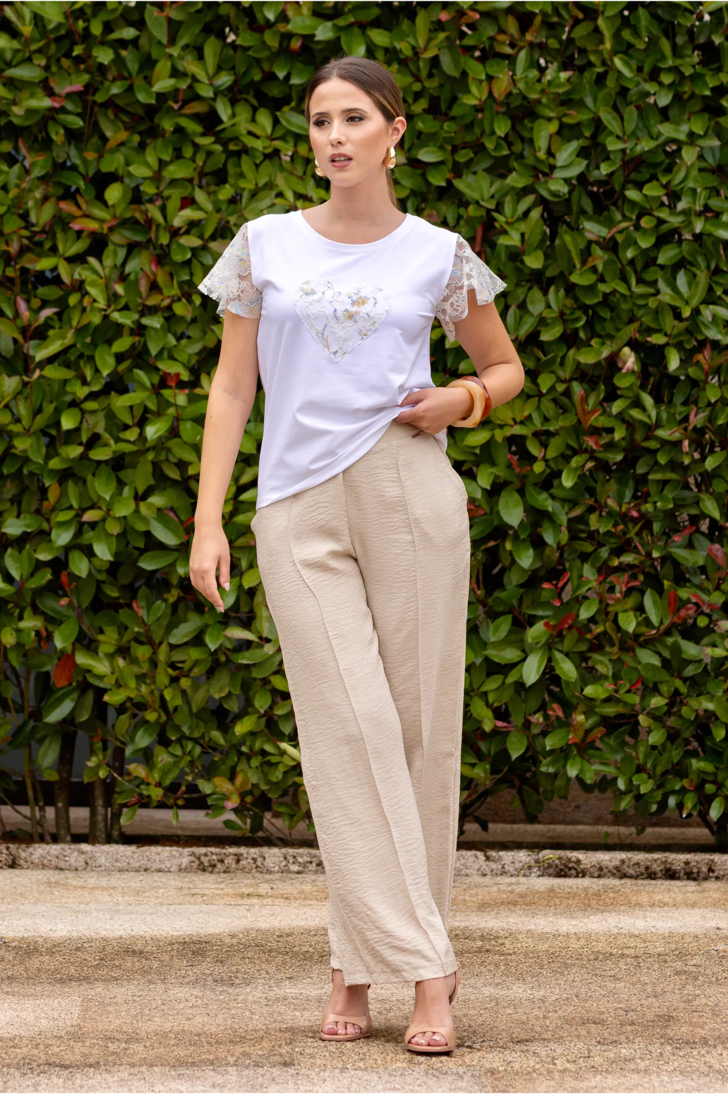 T-shirt Pure Romance Lace