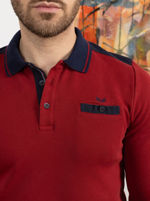 Polo com bolso