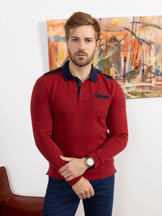 Polo com bolso