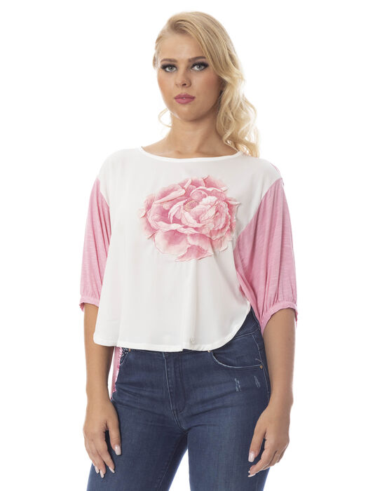 T-shirt Com Bordado