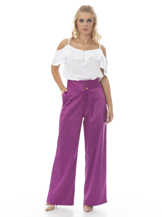 Pantalona Cintura Alta