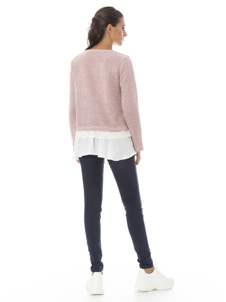 Sweatshirt com aplicação dupla (+ cores)