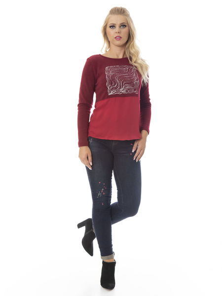 Sweater combinada (+ cores)