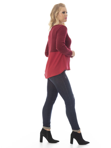 Sweater combinada (+ cores)